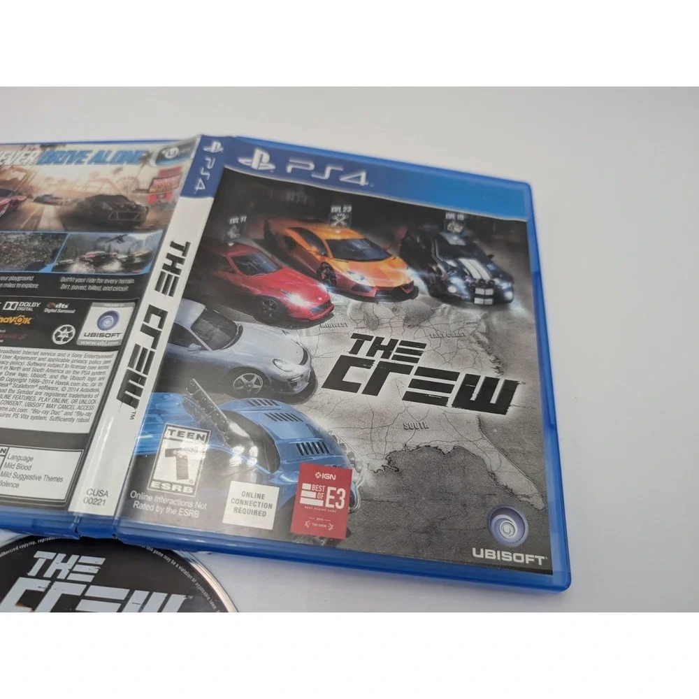 The Crew Sony PlayStation 4 PS4 Game Clean Tested